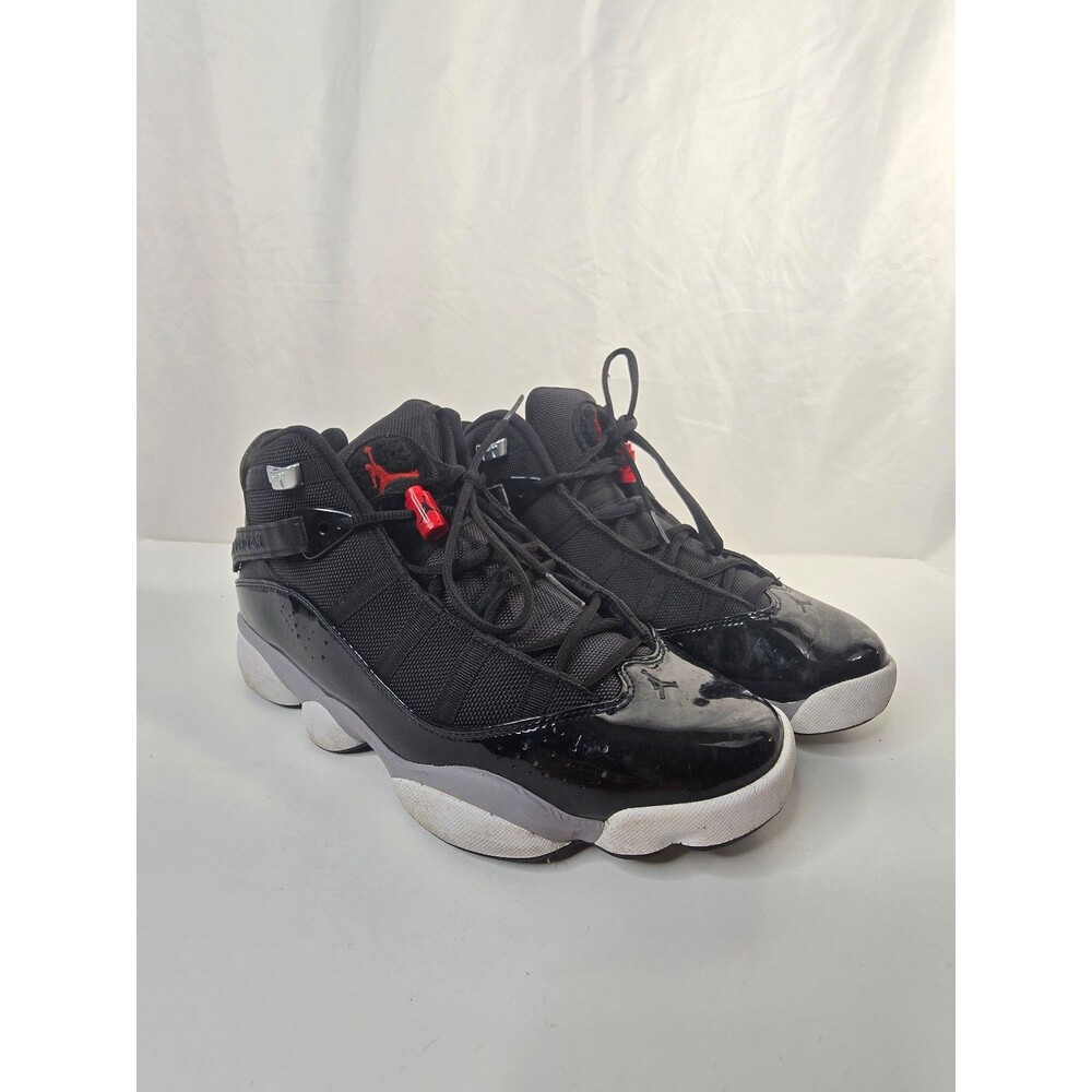 Air Jordan 6 Rings "Black Cement" (Style Code: FZ4178-010)